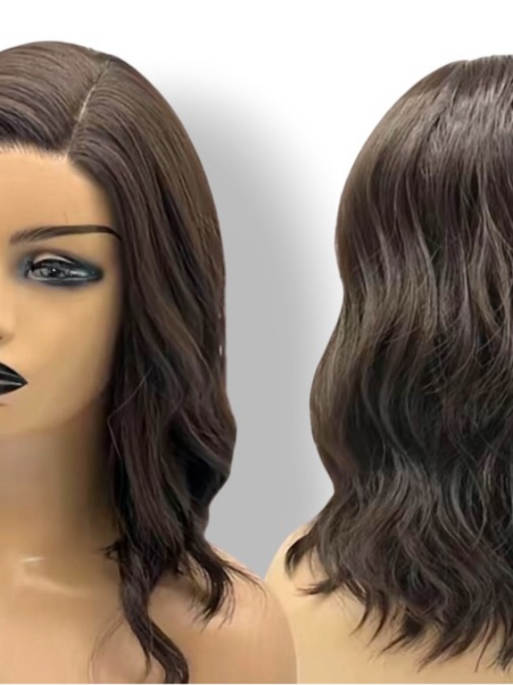 Brown Wavy Women’s Wig - Natural Look